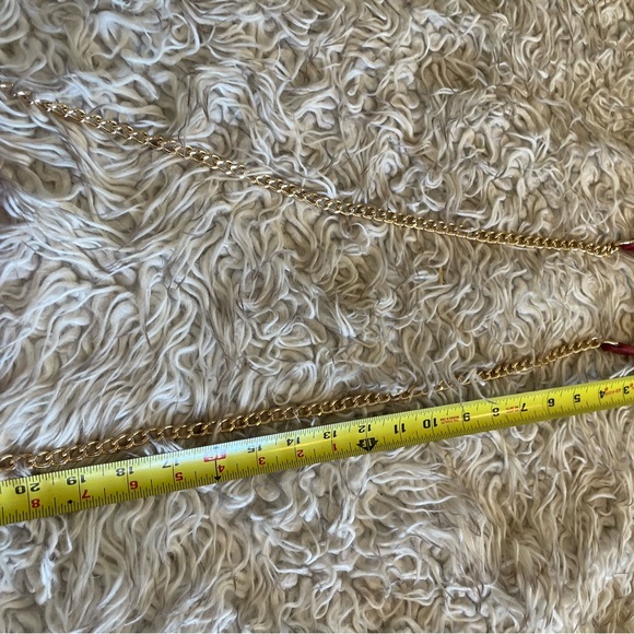 Red Crossbody quilted bag from Barney’s New York - Picture 4 of 6